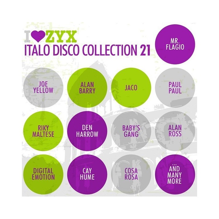 I LOVE ZYX ITALO DISCO COLLECTION 21