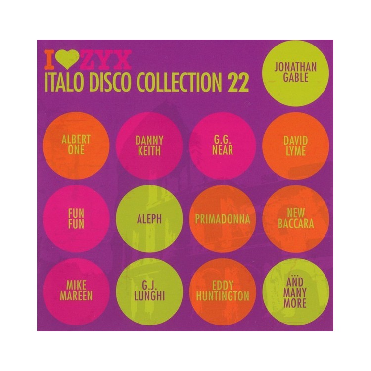 I LOVE ZYX ITALO DISCO COLLECTION 22