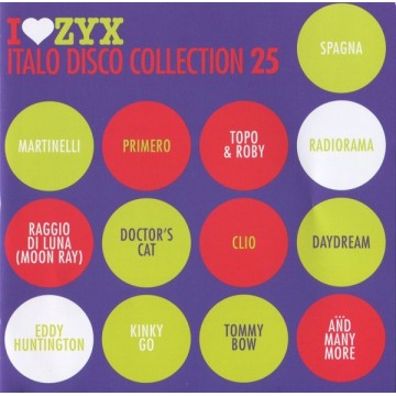 I LOVE ZYX ITALO DISCO COLLECTION 25