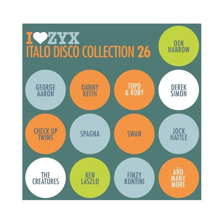 I LOVE ZYX ITALO DISCO COLLECTION 26