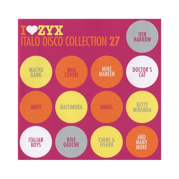 I LOVE ZYX ITALO DISCO COLLECTION 27