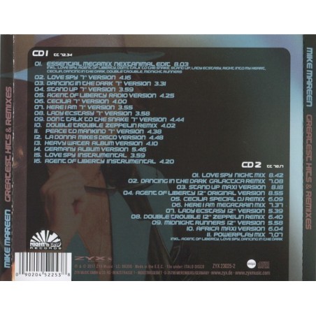 MIKE MAREEN - GREATEST HITS & REMIXES - CD
