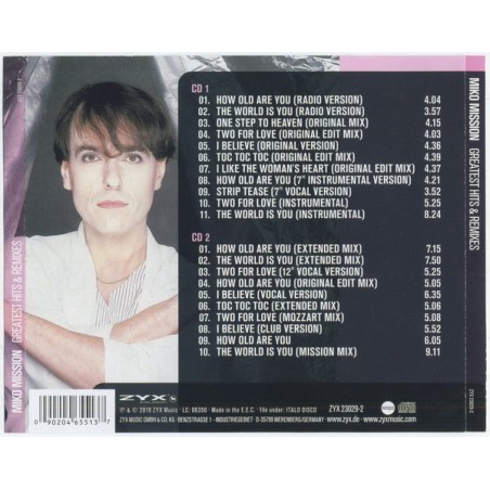 MIKO MISSION - GREATEST HITS & REMIXES - CD MIKO MISSION - GREATEST HITS & REMIXES - CD