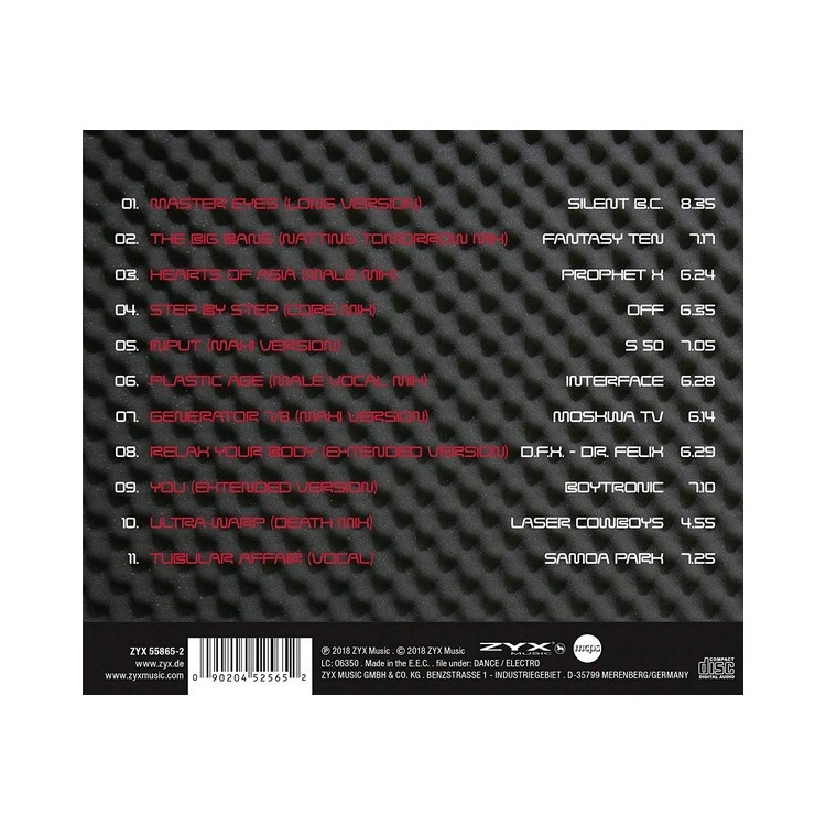 80s ELECTRO TRACKS Vol.1 - CD