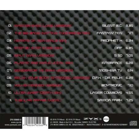 80s ELECTRO TRACKS Vol.1 - CD