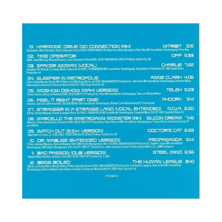 80s ELECTRO TRACKS Vol.2 - CD