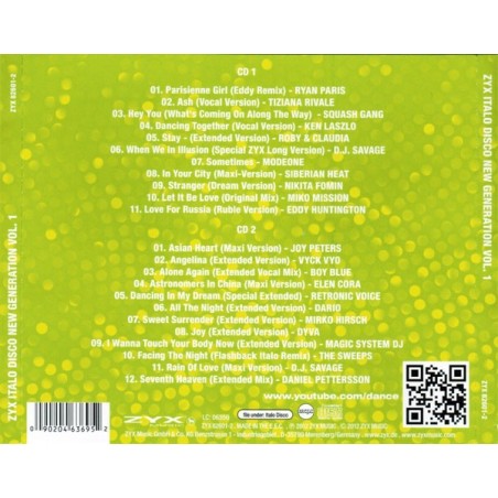 ZYX ITALO DISCO NEW GENERATION Vol.1