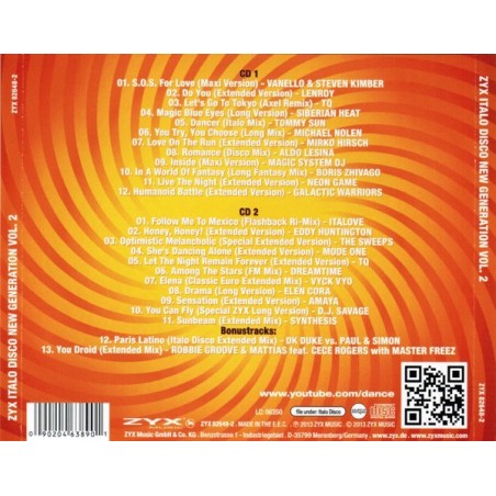 ZYX ITALO DISCO NEW GENERATION Vol.2