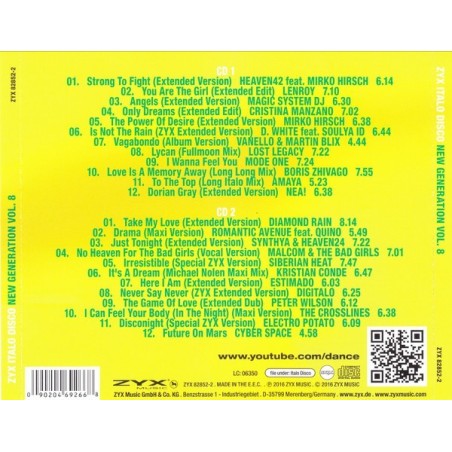 ZYX ITALO DISCO NEW GENERATION Vol.8