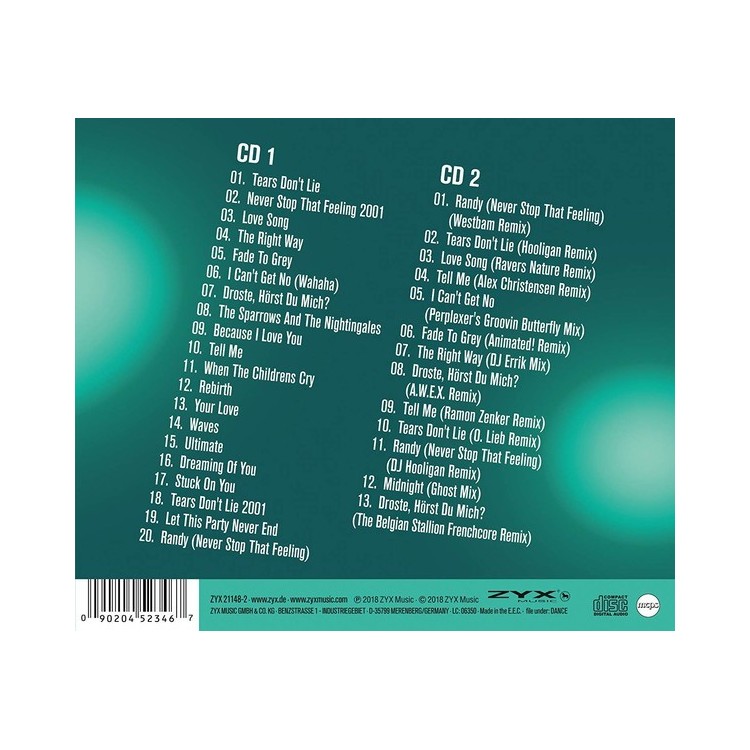 MARK 'OH - GREATEST HITS & REMIXES - CD