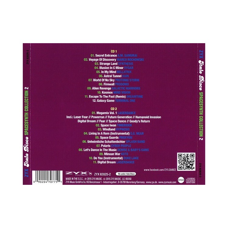 ZYX ITALO DISCO SPACESYNTH COLLECTION Vol.2