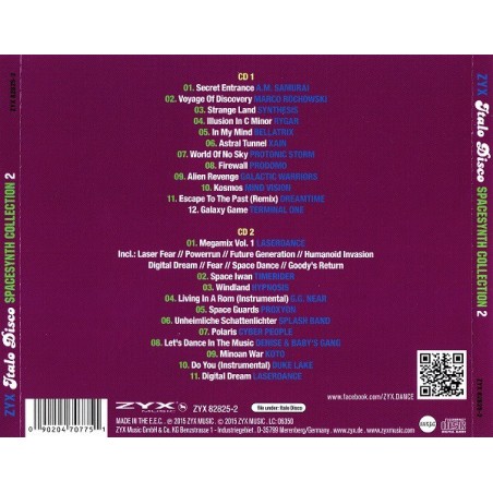 ZYX ITALO DISCO SPACESYNTH COLLECTION Vol.2 ZYX ITALO DISCO SPACESYNTH COLLECTION Vol.2