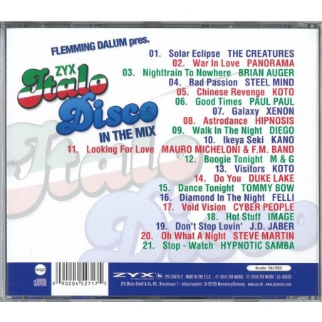 FLEMMING DALUM - ZYX ITALO DISCO IN THE MIX