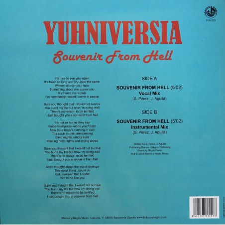 YUHNIVERSIA - SOUVENIR FROM HELL (RED VINYL) YUHNIVERSIA - SOUVENIR FROM HELL (RED VINYL)