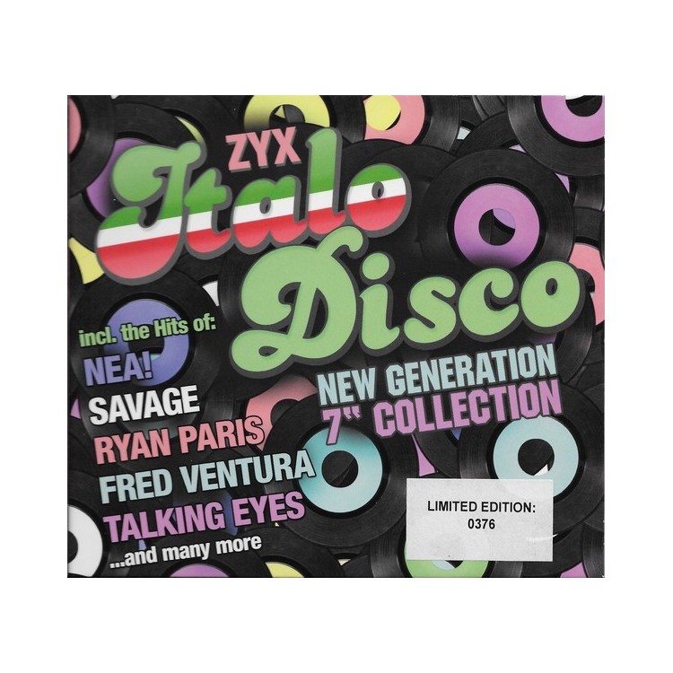 ZYX ITALO DISCO NEW GENERATION 7" COLLECTION