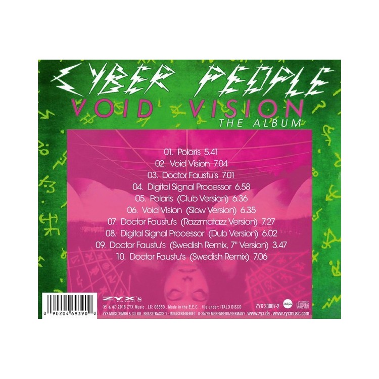CYBER PEOPLE - VOID VISION THE ALBUM - CD