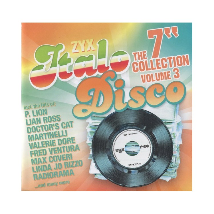 ZYX ITALO DISCO THE 7" COLLECTION VOL.3 - CD