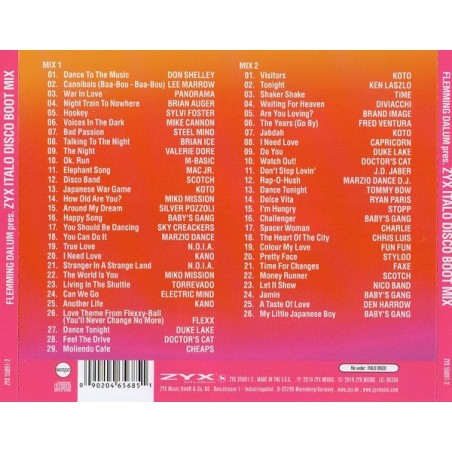 FLEMMING DALUM - ZYX ITALO DISCO BOOT MIX FLEMMING DALUM - ZYX ITALO DISCO BOOT MIX