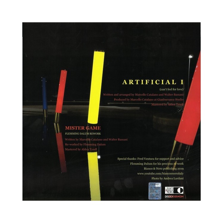 KLAPTO - ARTIFICIAL I (TRANSPARENT BLUE VINYL)