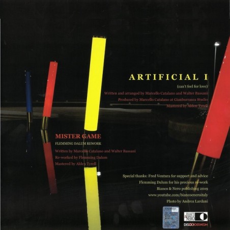 KLAPTO - ARTIFICIAL I (TRANSPARENT BLUE VINYL)