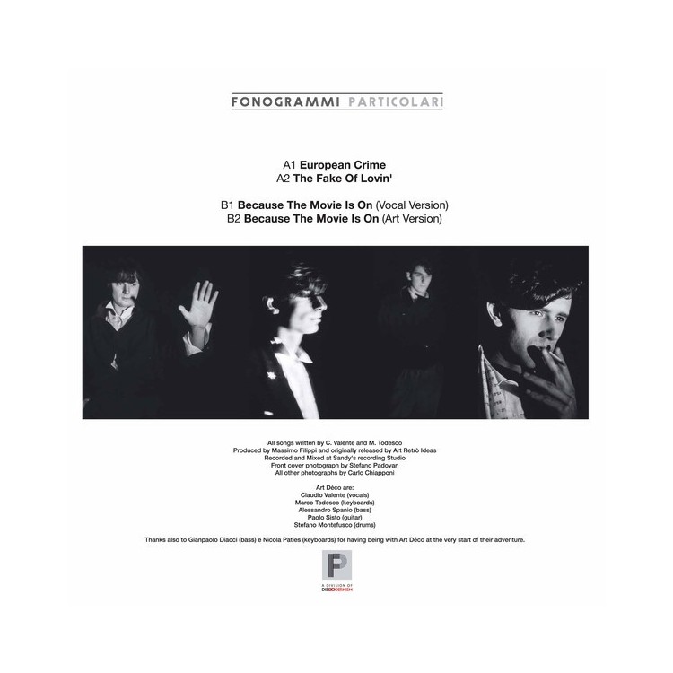 ART DECO - EUROPEAN CRIME - VINYL