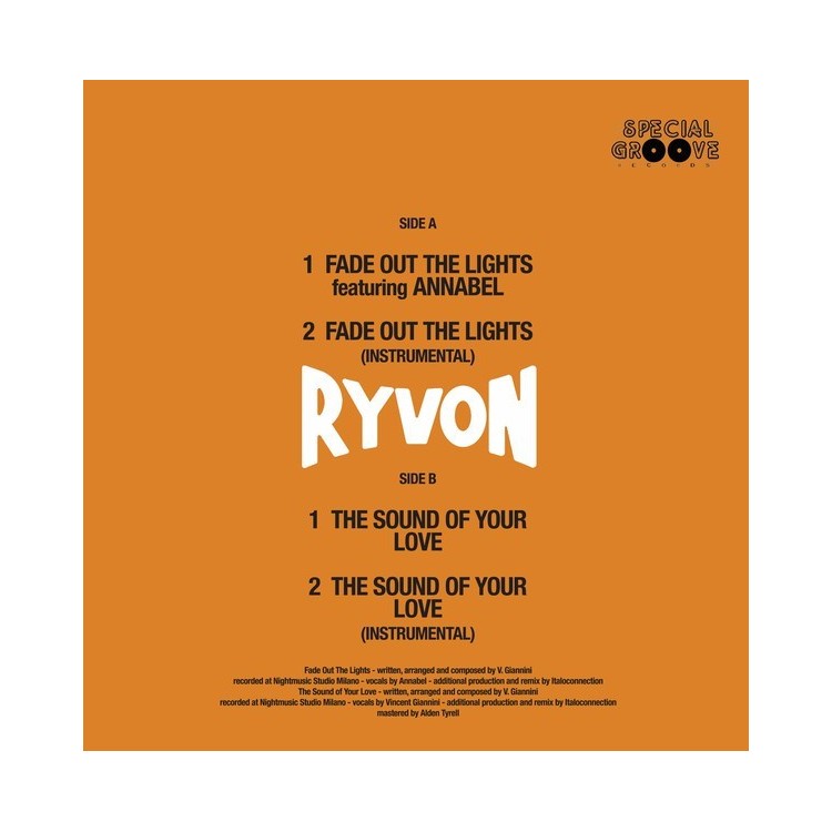 RYVON - FADE OUT THE LIGHTS (VIOLET VINYL)