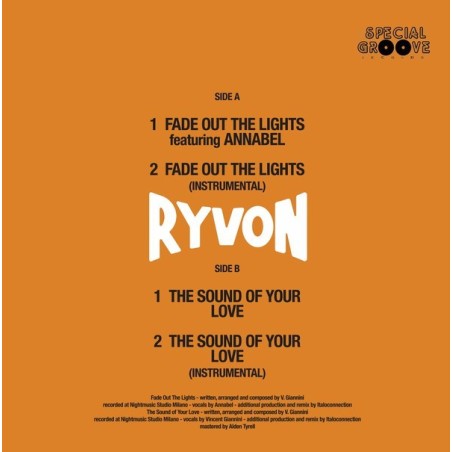 RYVON - FADE OUT THE LIGHTS (VIOLET VINYL)