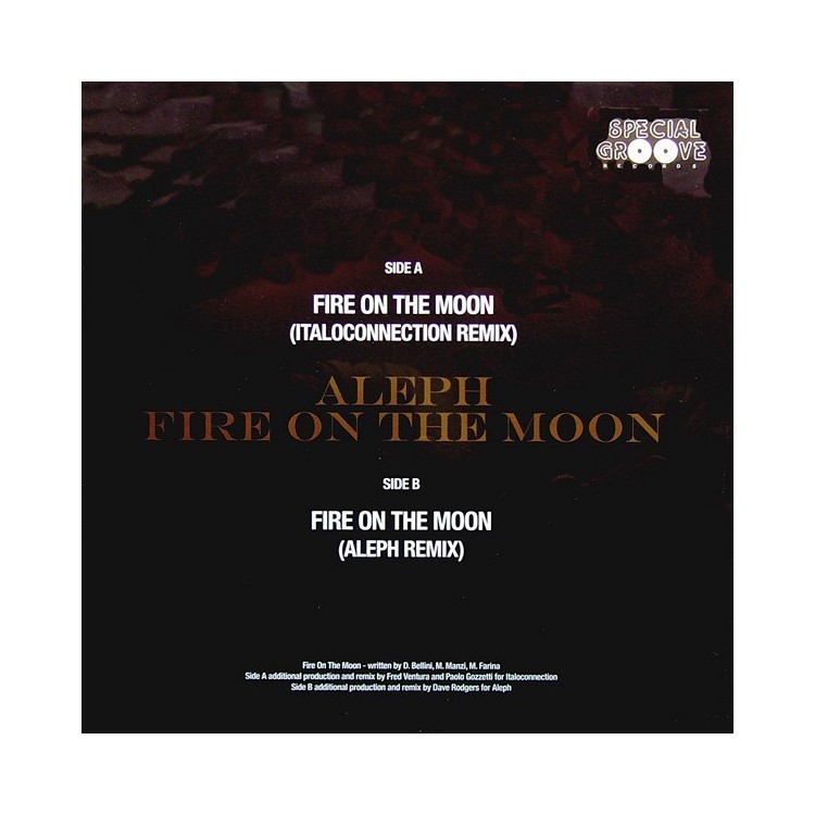 洋楽 FIRE ON THE MOON (DUTCH REMIX) /ALEPH 洋楽 FIRE ON THE MOON (DUTCH REMIX) /ALEPH Fire on the Moon