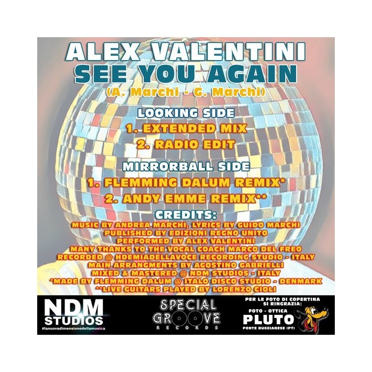 ALEX VALENTINI - SEE YOU AGAIN (TRANSPARENT GREEN VINYL)