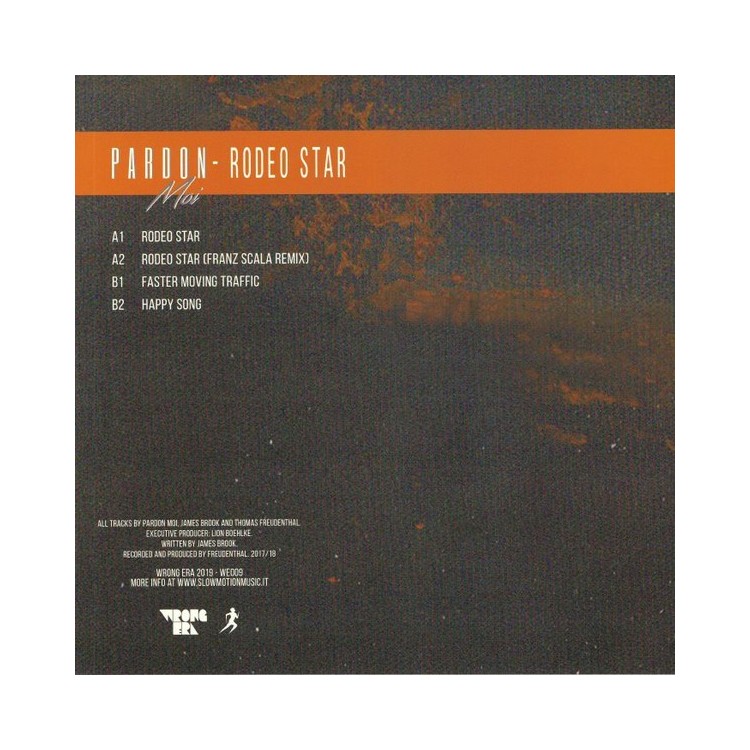 PARDON MOI - RODEO STAR EP - VINYL