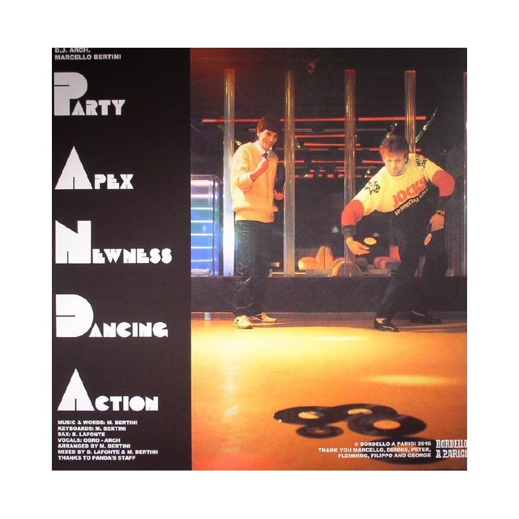 D.J.ARCH MARCELLO BERTINI - P.A.N.D.A - VINYL