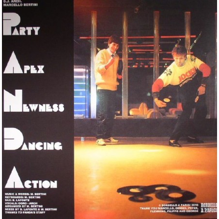 D.J.ARCH MARCELLO BERTINI - P.A.N.D.A - VINYL