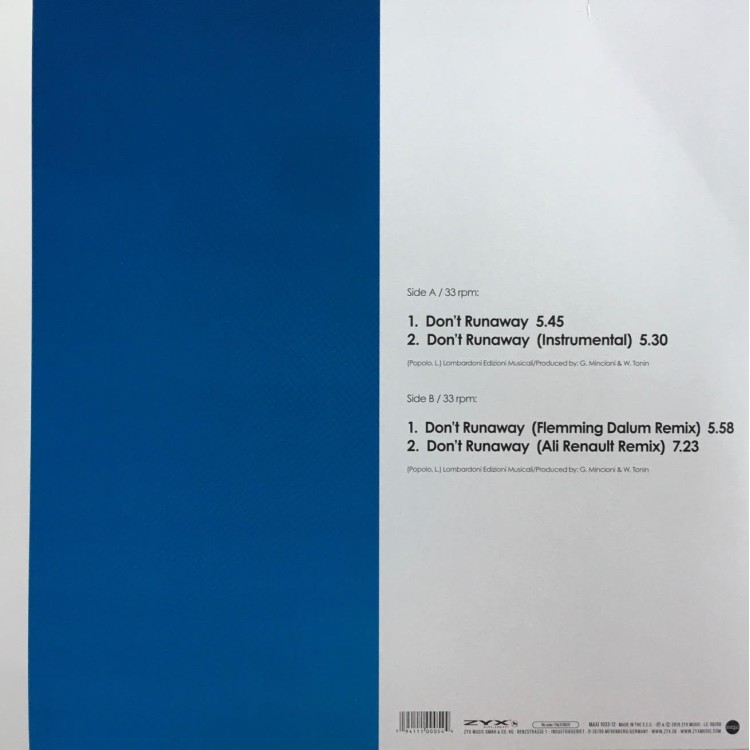 MYXOMA - DON'T RUNAWAY - VINYL