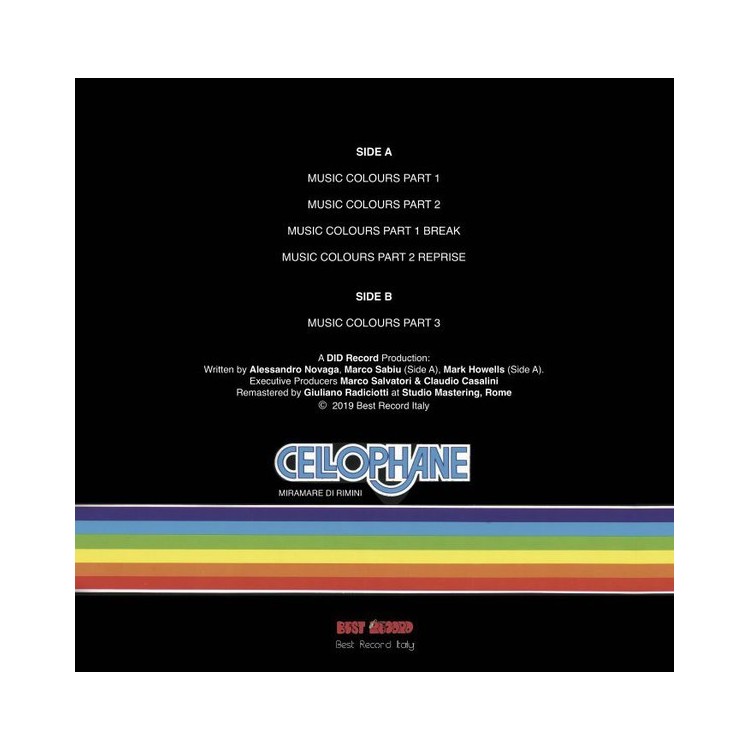 CELLOPHANE - MUSIC COLOURS (VINYL)