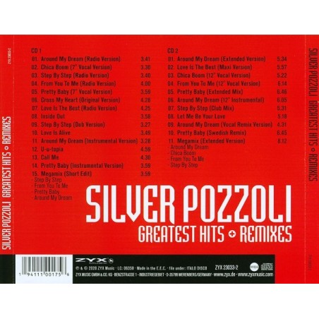SILVER POZZOLI - GREATEST HITS & REMIXES