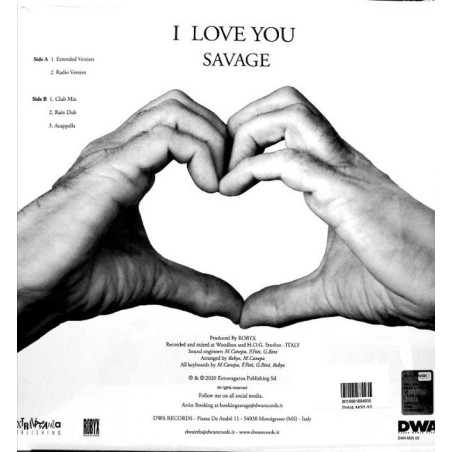 SAVAGE - I LOVE YOU (VINYL) SAVAGE - I LOVE YOU (VINYL)