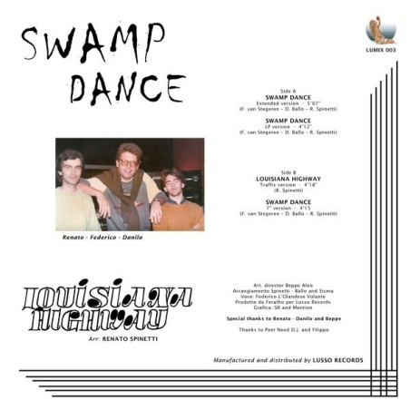 FEDERICO L'OLANDESE VOLANTE - SWAMP DANCE - VINYL