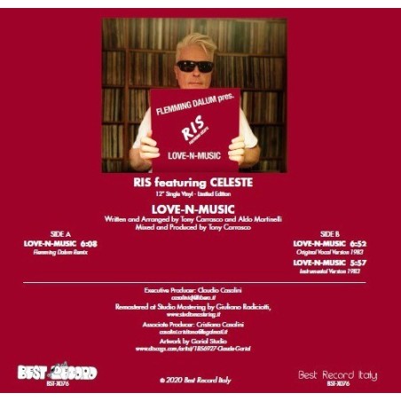 RIS FEAT. CELESTE - LOVE'N'MUSIC (VINYL) RIS FEAT. CELESTE - LOVE'N'MUSIC (VINYL)