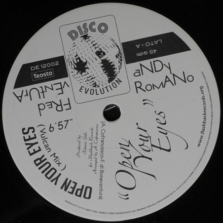 FRED VENTURA / ANDY ROMANO - OPEN YOUR EYES / ROBOT MATADOR - VINYL