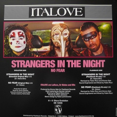 ITALOVE - STRANGERS IN THE NIGHT - VINYL