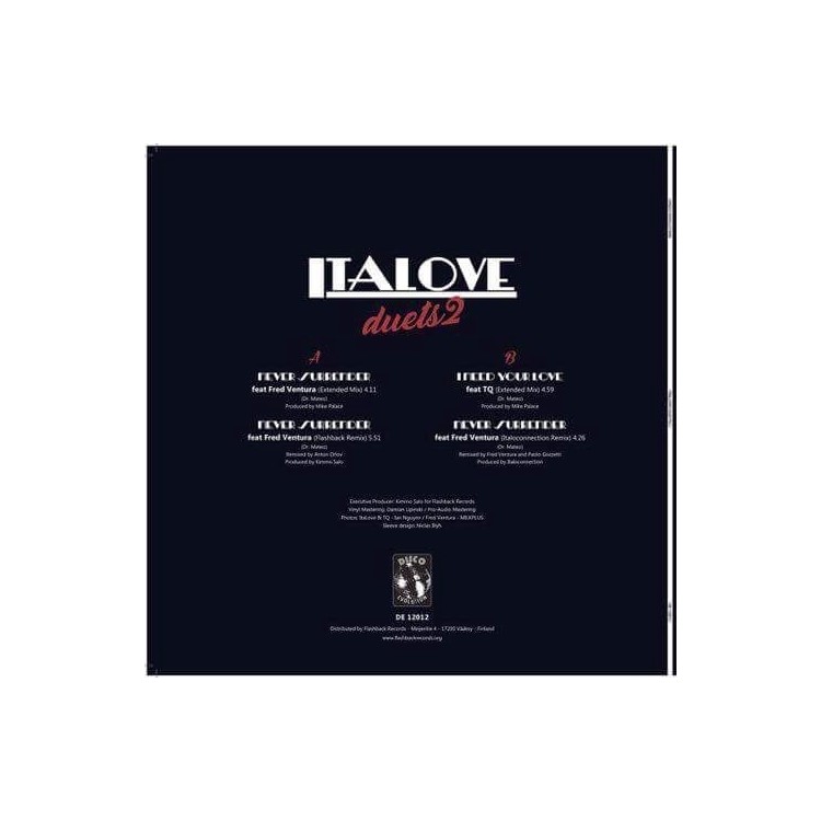 ITALOVE - DUETS 2 - VINYL