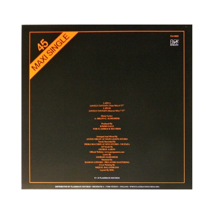 GEORGE AARON - LOVELY FANTASY - VINYL