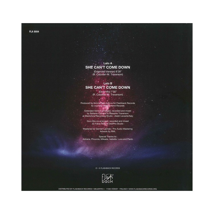 DYVA - SHE CAN'T COME DOWN - VINYL