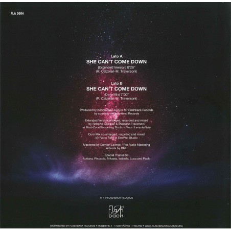 DYVA - SHE CAN'T COME DOWN - VINYL DYVA - SHE CAN'T COME DOWN - VINYL