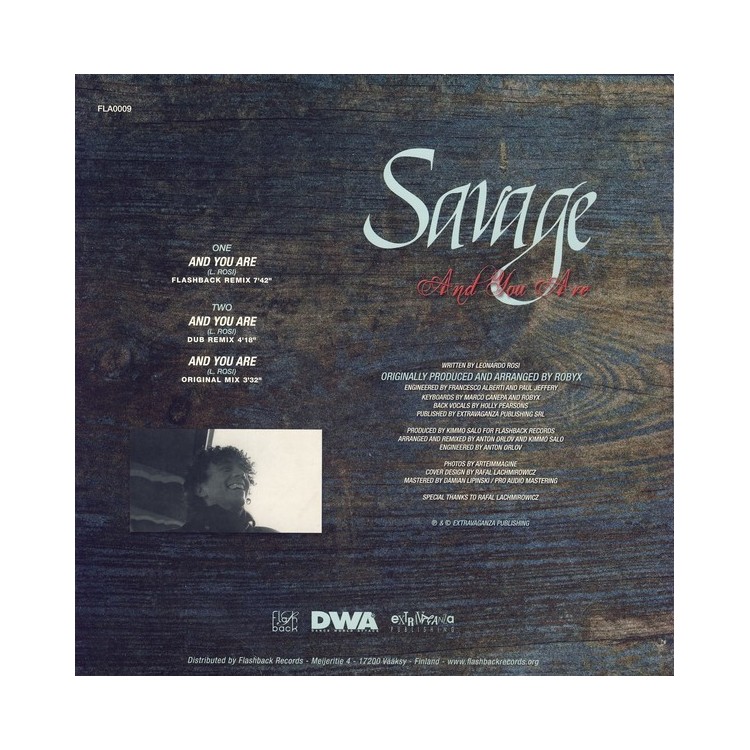 SAVAGE - AND YOU ARE - VINYL