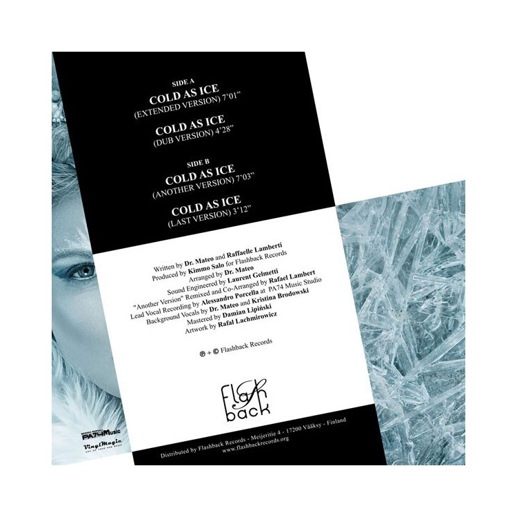 TIME MACHINE FEAT. ALBERT ONE - COLD AS ICE - VINYL