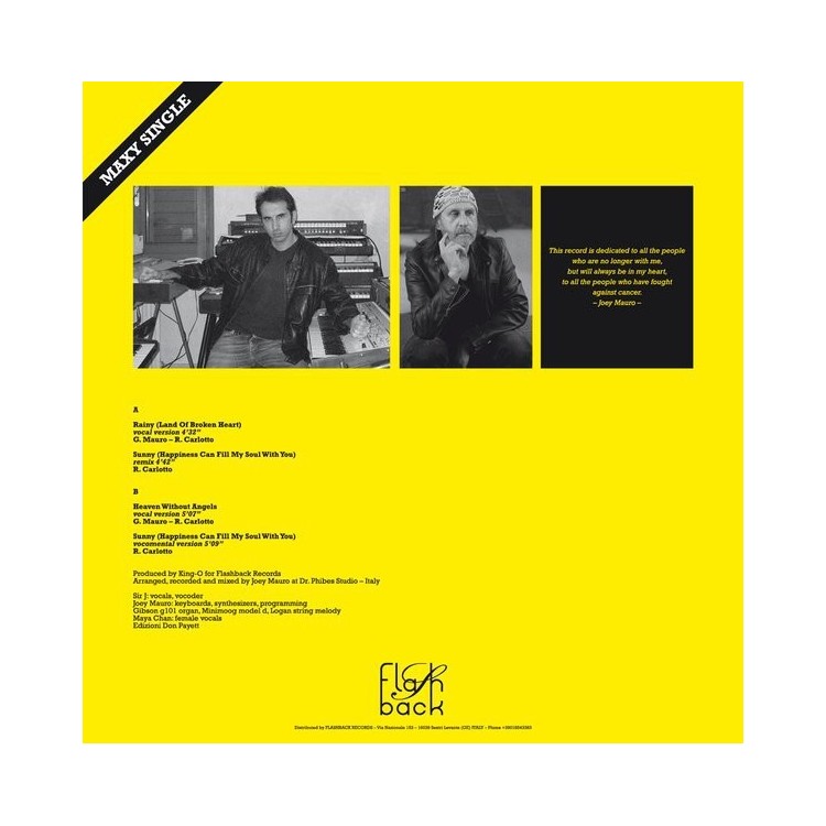 SIR J & JOEY MAURO - RAINY - VINYL