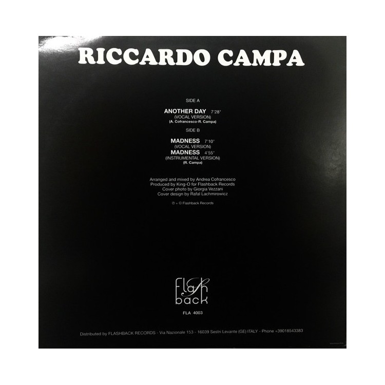 RICCARDO CAMPA - ANOTHER DAY - VINYL