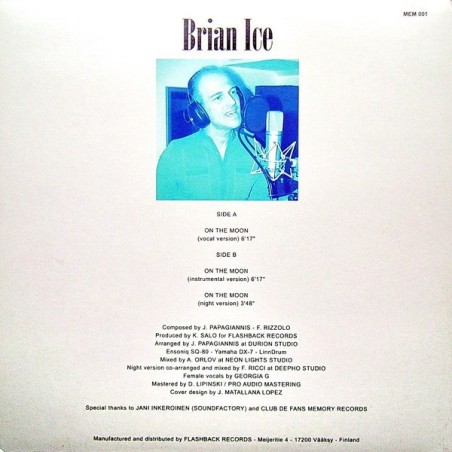 BRIAN ICE - ON THE MOON - VINYL