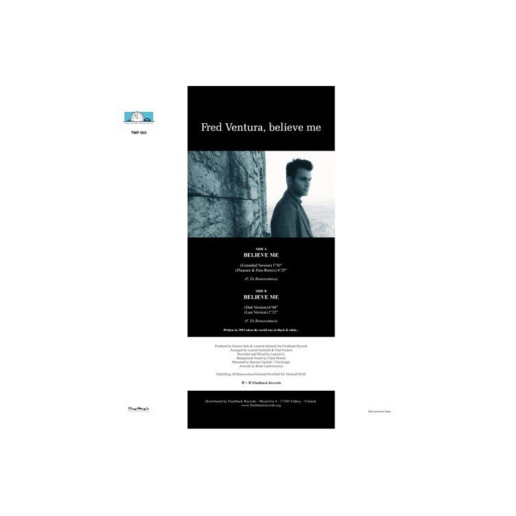 FRED VENTURA - BELIEVE ME - VINYL